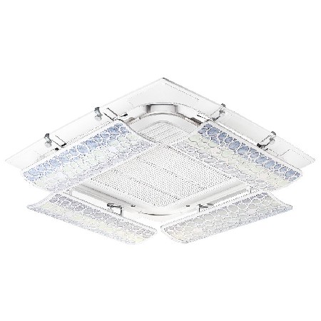 厂家直供中央空调天花机挡风板导风板滤风板遮风板防直吹导风板档