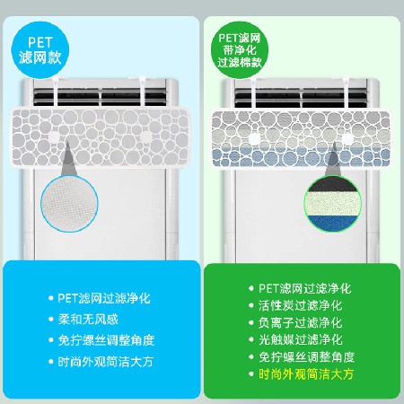 立式柜式空调挡风板月子款柜机冷气挡风导风防风防直吹出风口挡板